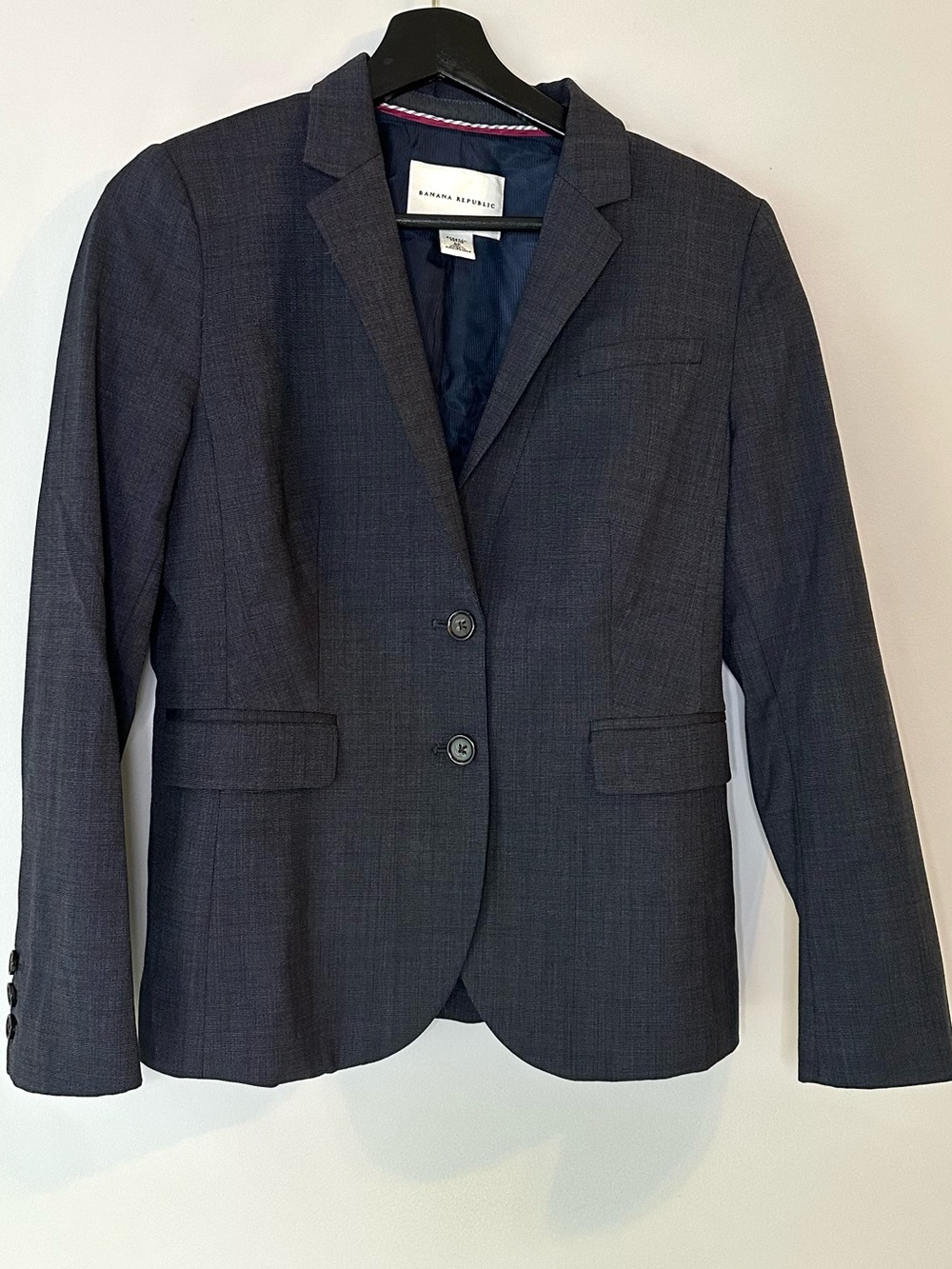 Banana Republic Women's Wool Two-Button Blazer